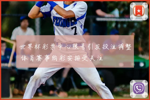 世界杯彩票中心限号引发投注调整 体育赛事购彩安排受关注